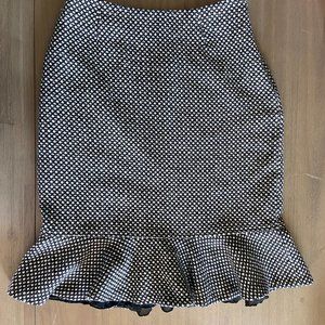 White + Warren Fluted Skirt size 6